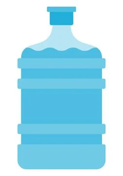 Gallon of drinking water vector icon flat isolated Stock Illustration