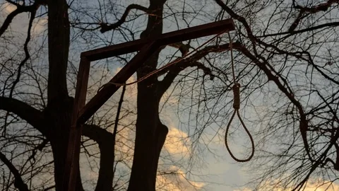 Gallows Stock Footage 82609589