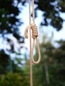 Gallows Hanging Rope Stock Photos