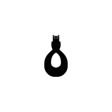 Gallows icon. Simple style stop bad habits poster background symbol. Gallow.. Stock Illustration