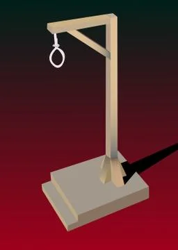 Gallows Stock Illustration