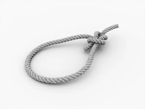 Gallows isolated on white background Stock Illustration