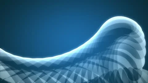 Galore - Cartoon-like Waves Video Background Loop Видео 21235574
