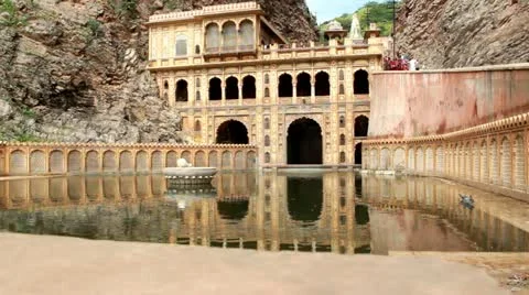 Galta Ji Temple Stock Footage 20490494