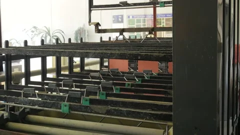 Galvanic bath, Engineering production.  Stock Footage 90955300