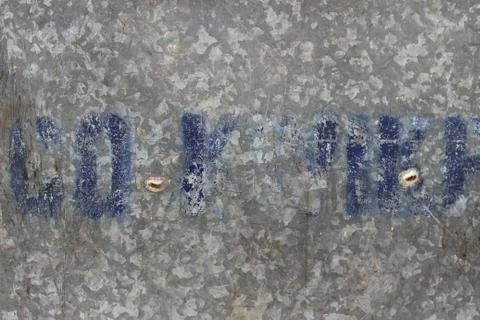 Galvanised Surface Stock Photos