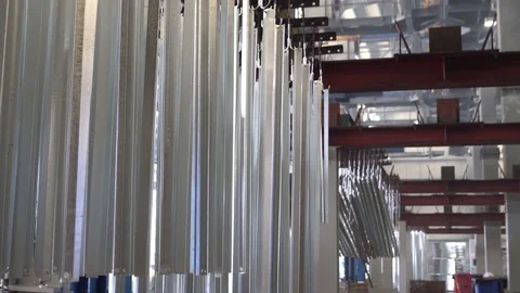 Galvanising Factory Stock Footage 78654808