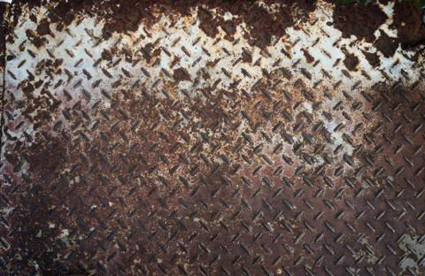 Galvanized iron Ground texture Stock Photos