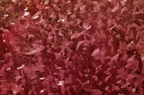 Galvanized iron, red background Stock Photos