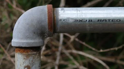 Galvanized Pipe Stock Photos