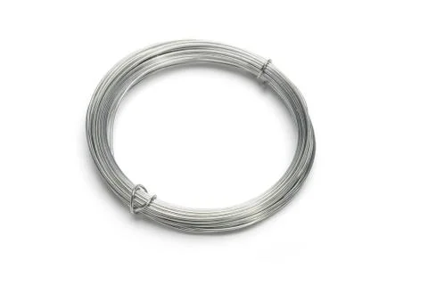 Galvanized wires Stock Photos