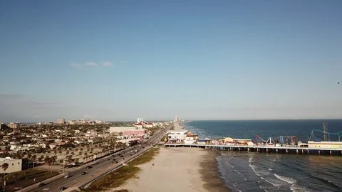 Galveston Beach 動画素材 83282831