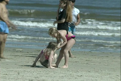 Galveston beach11 Stock Footage 652572