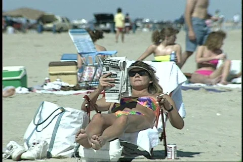 Galveston beach13 Stock Footage 652578
