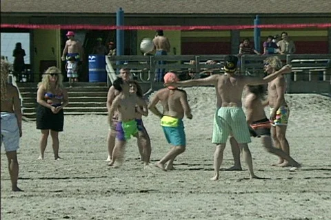 Galveston beach25 Stock Footage 652723