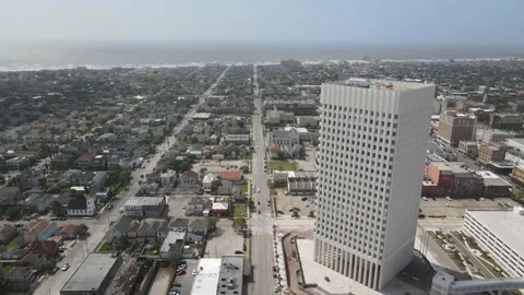 Galveston Flyover 스톡 동영상 200846707