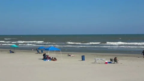 Galveston, Texas Stock Footage 138313312