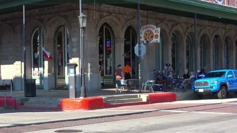 Galveston, Texas Video stock 138313323