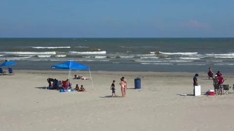 Galveston, Texas Stock Footage 138313380