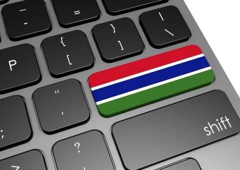 Gambia Stock Illustration