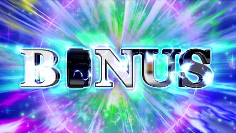 Gambling bonus glow light loop animation Видео 146629379