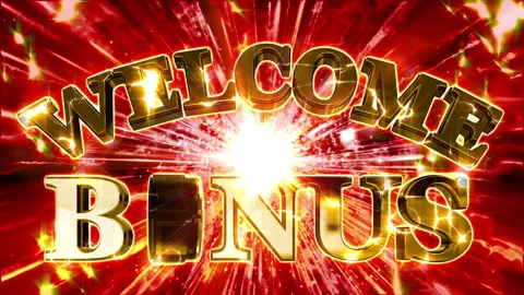 Gambling bonus glow light loop animation Vídeo Stock 146629382