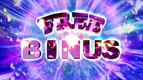 Gambling bonus glow light loop animation Stock Footage 146629482
