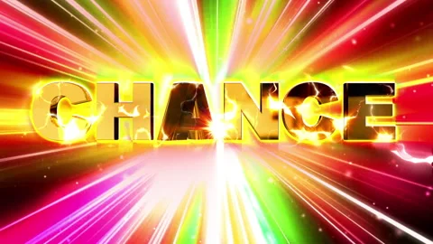 Gambling chance glow icon loop animation Stock Footage 146629796