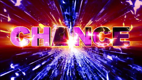 Gambling chance glow icon loop animation Stock Footage 146629804