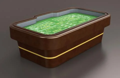 Gambling, craps game Stock Illustration