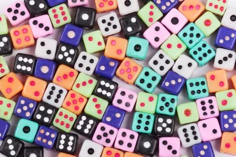 Gambling dice background 스톡 사진