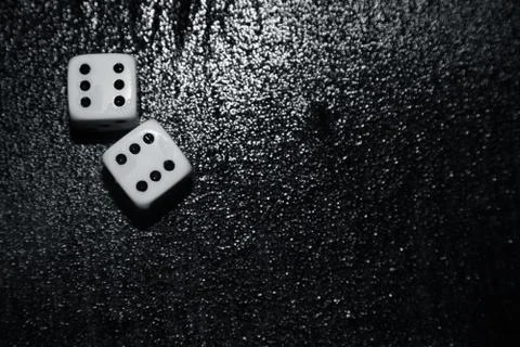 Gambling dices Stock Photos