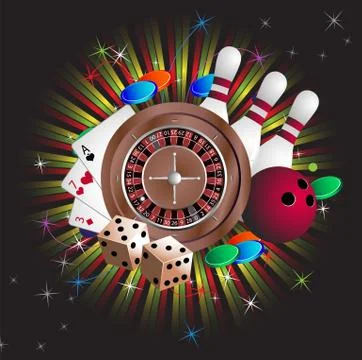Gambling equipment Stock Illustration