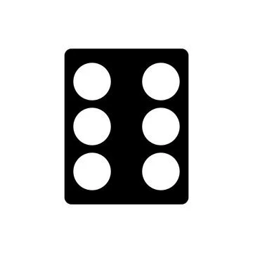 Gambling icon vector Stock Illustration