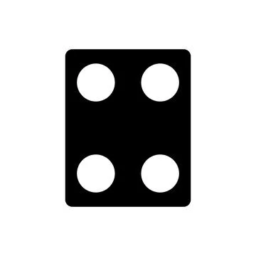 Gambling icon vector Stock Illustration