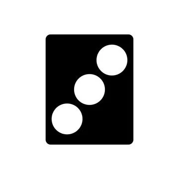 Gambling icon vector Stock Illustration