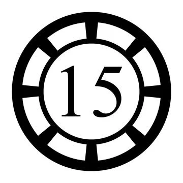 Gambling icon vector Stock Illustration