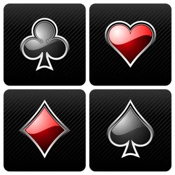 Gambling illustration with casino elements 스톡 일러스트