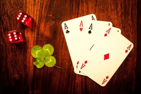 Gambling items Stock Photos