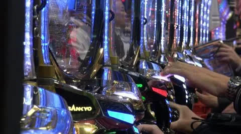 Gambling in Japan Stock Footage 16187446
