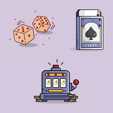 Gambling Pack Stock Illustration