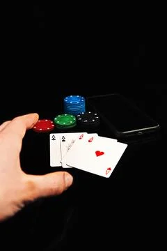 Gambling Stockfoto's