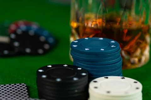 Gambling a problem or not same with alcohol Stock Photos