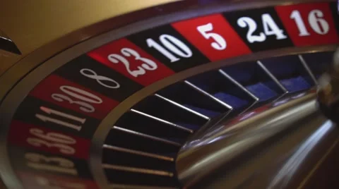 Gambling Roulette - 3 red wins - close up shot Stock-Footage 66468167