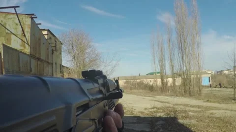 The game of Airsoft Stock Footage 65226365