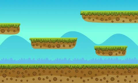 Game Background Illustrazione stock