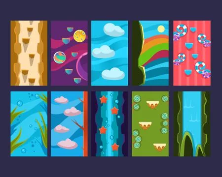 Game background Vector Stock Illustration