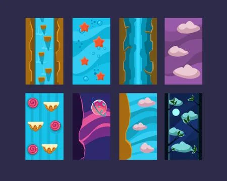 Game background Vector Stock Illustration