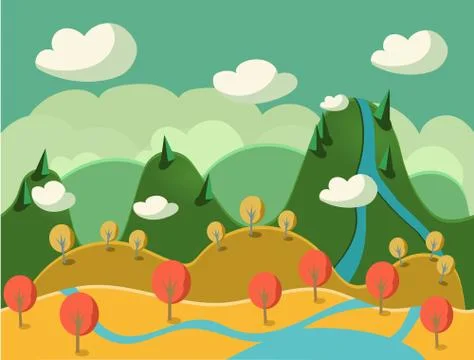 Game Background Vector Seamless Stock Illustration