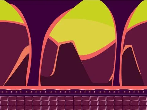 Game Background Vector Seamless Stock Illustration